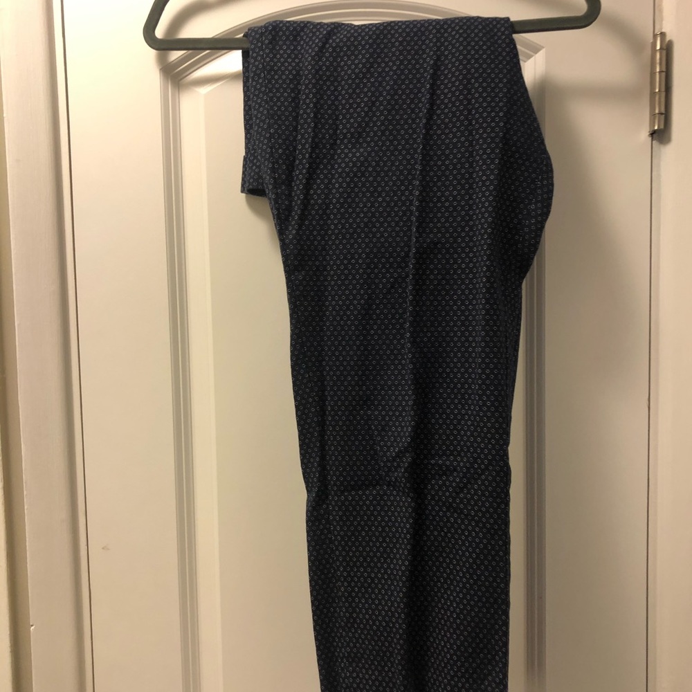 Patterned Avery Banana Republic Dress Pants